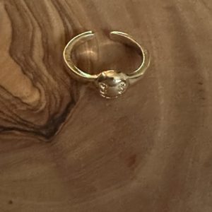 Gold plated toe or pinky ring