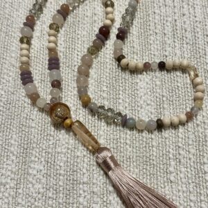 Handmade Beige and Pink combo