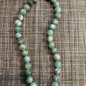Handmade large beads green