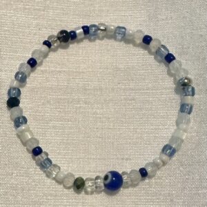Handmade blue evil eye