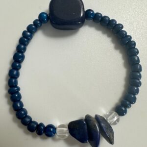 White and Blue bracelet