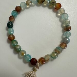 Earth tones with tassel